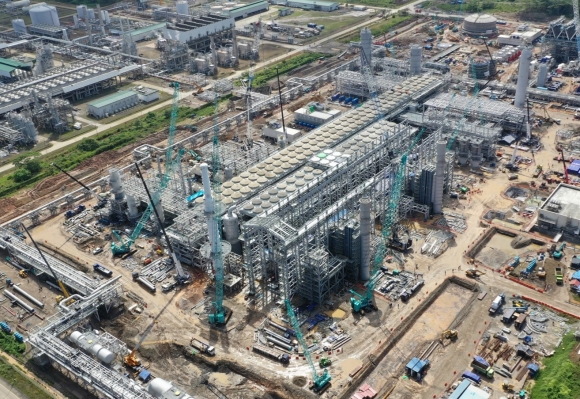 탕구 LNG 트레인 3 전경./대우건설