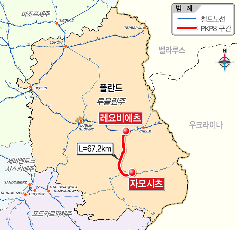 도화엔지니어링, 폴란드 철도 등 3건 수주…유럽공략 박차